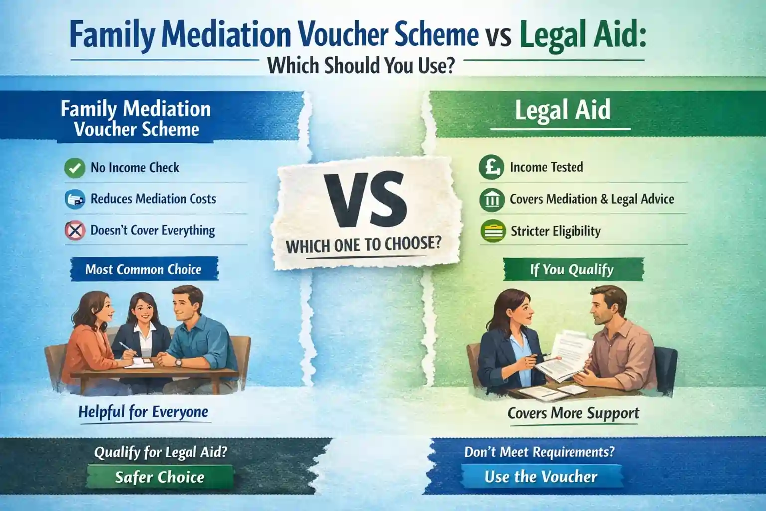 Family Mediation Voucher Scheme vs Legal Aid: Which Should You Use Reading?