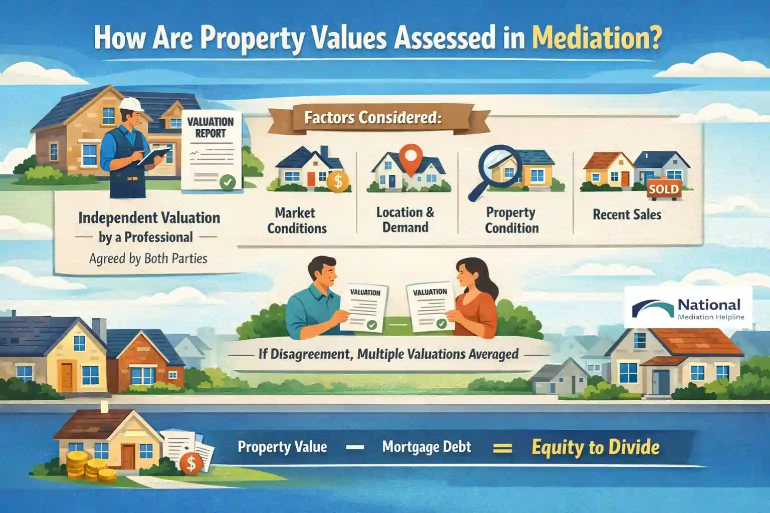 How Are Property Values Assessed in Mediation Reading?