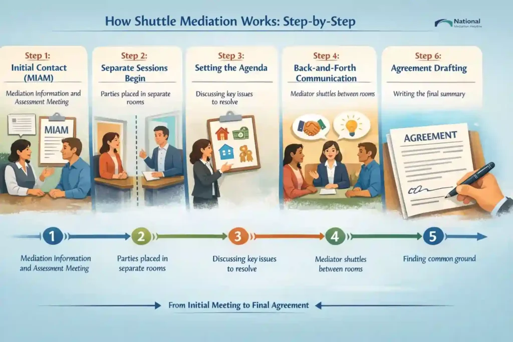 How Shuttle Mediation Works: Step-by-Step Reading