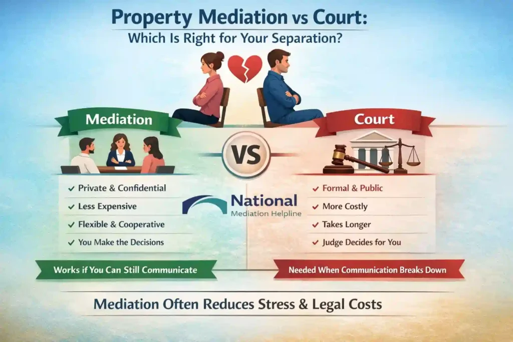 Property Mediation vs Court: Which Is Right for Your Separation Reading?