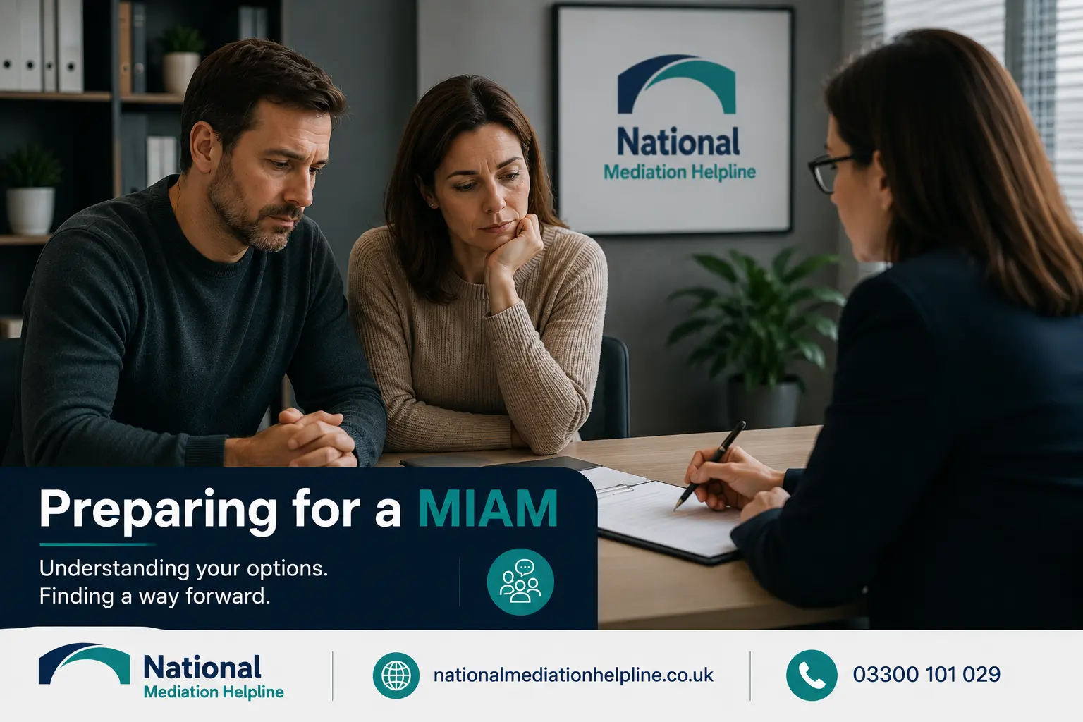 How to prepare for a miam in Reading Preparing for a MIAM. An image explaining how to prepare yourself emotionally and rationally for the first miam appointment